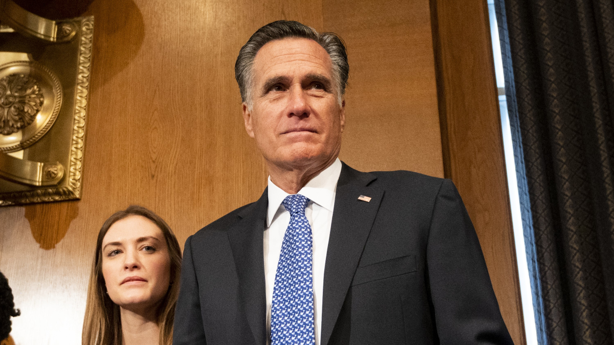 Sen. Mitt Romney Calls for Sending $1,000 to Every U.S. Adult