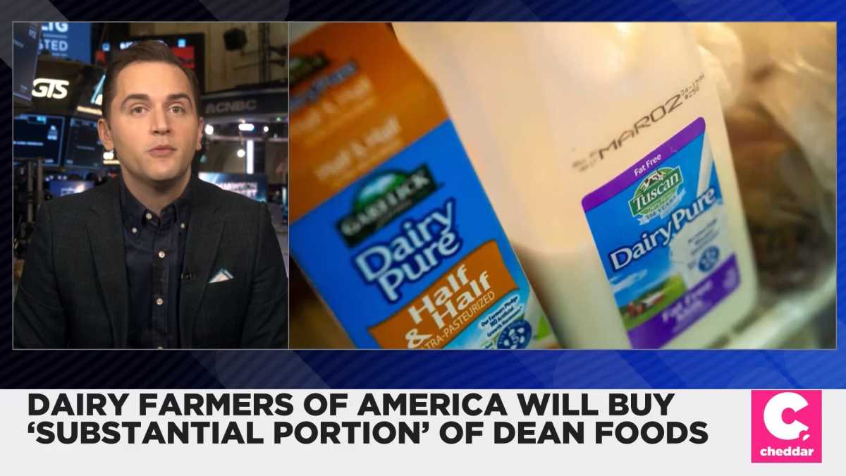 Dairy Farmers Of America Will Buy Substantial Portion Of Dean Foods