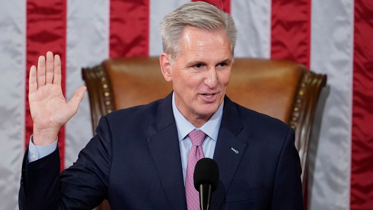 Finally Speaker, McCarthy Faces First Governing Test