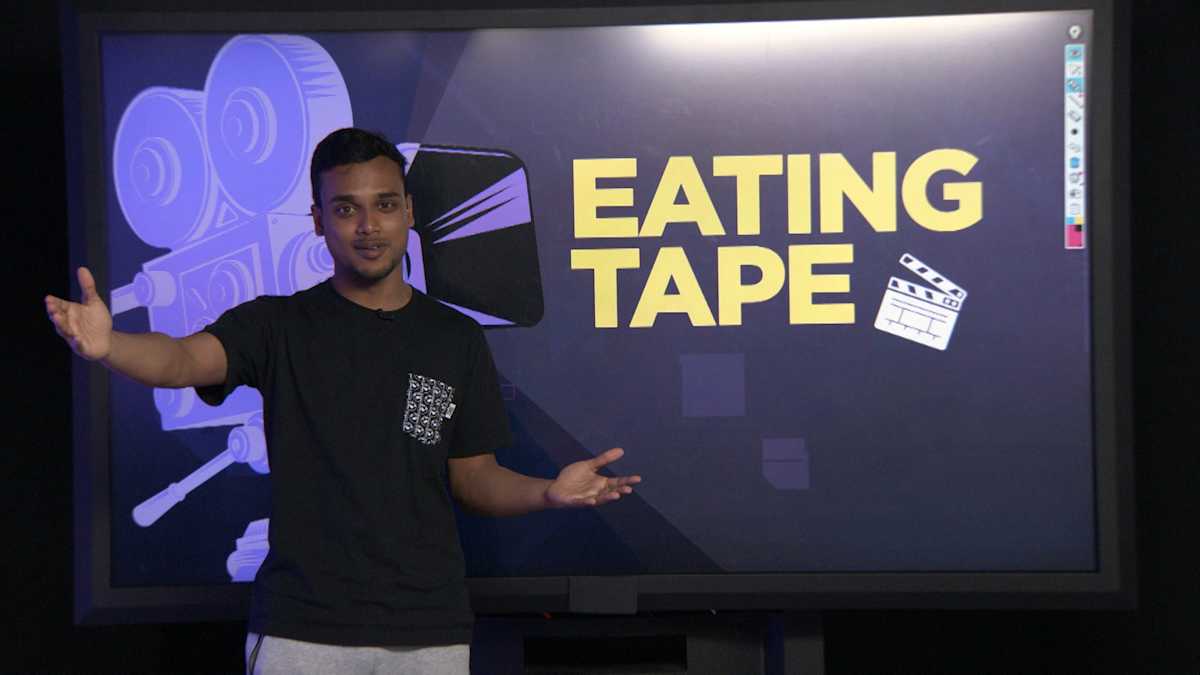 Eating Tape 4/8 S1mple Makes It Look Simple