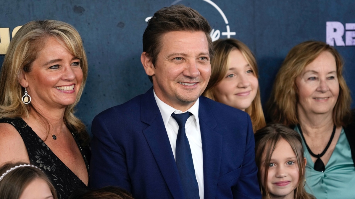 Jeremy Renner Attends Premiere, Months After Snowplow Crush