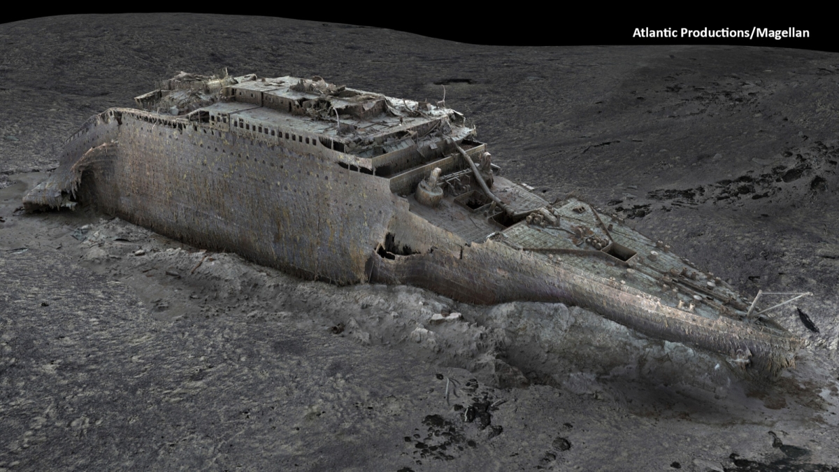 First Full-Size 3D Scan of Titanic Shows Shipwreck in New Light