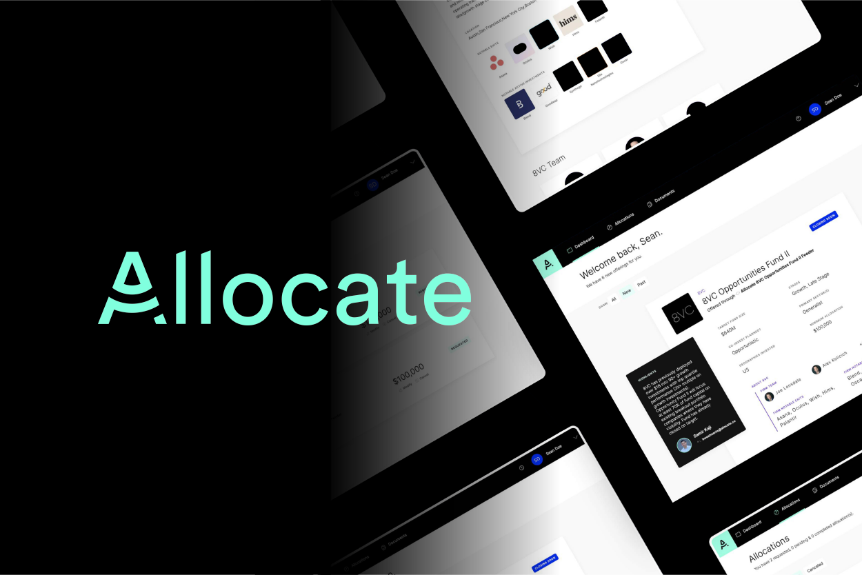 Introducing Allocate: Expanding Access to Venture Capital Investing 
