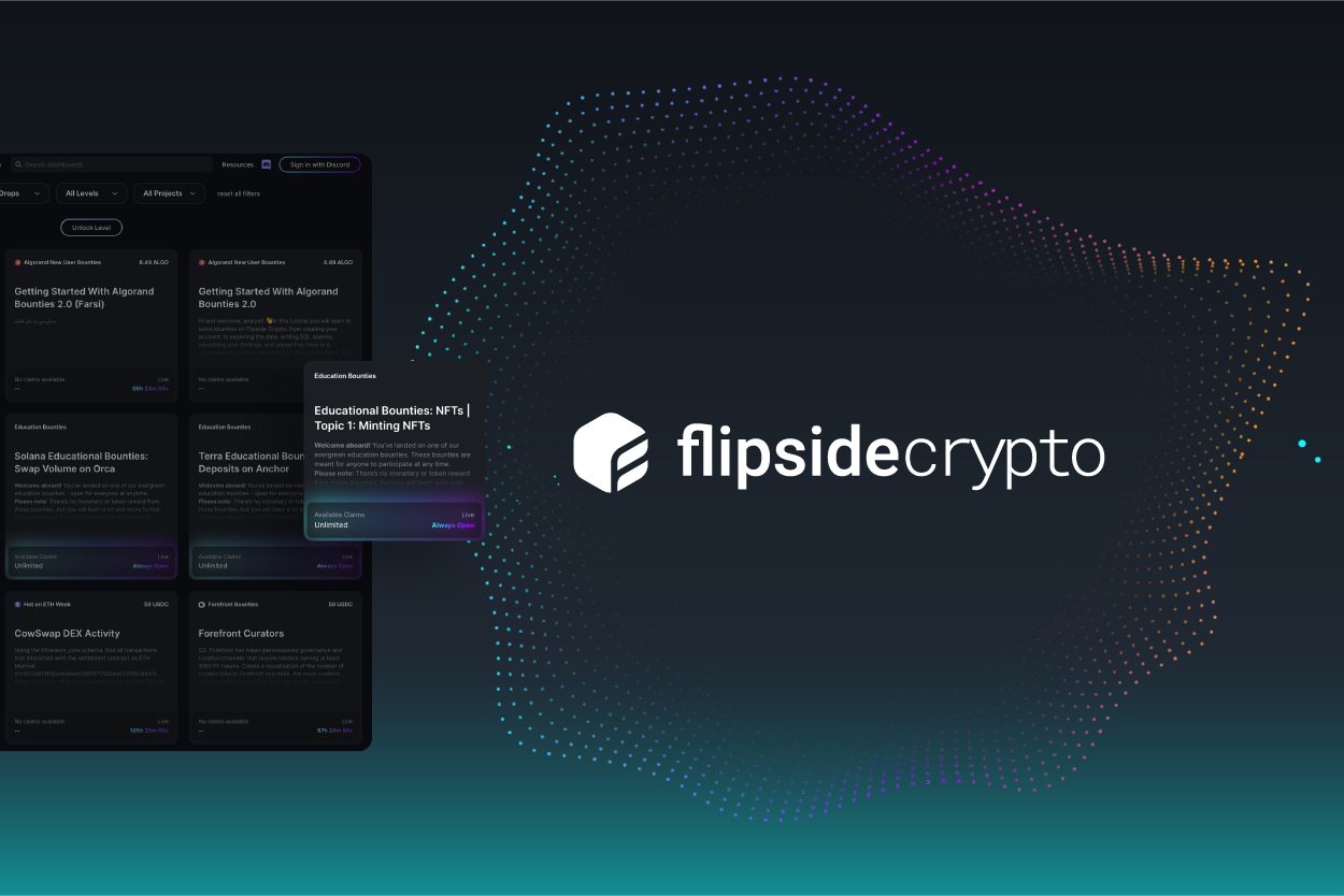 Investing in Flipside Crypto: Incentivizing Developers to Enter Web3 and Build