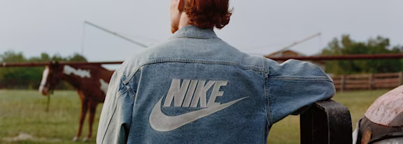 Home Page LARGE BANNER – Grid – Row 1 - Col - SS25 Launches: Levi's x Nike [DESK] - CC - IMG