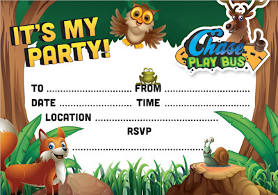 Birthday Party Invitation 2