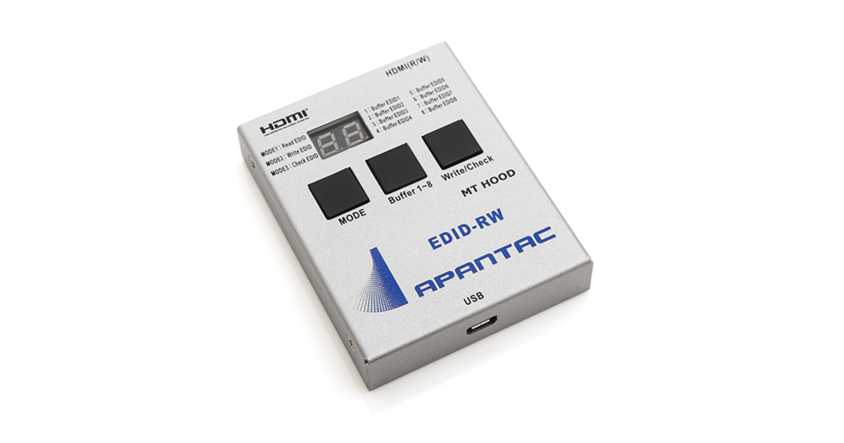 EDID Emulators and Learners | Apantac EDID Emulators and Learners | Apantac