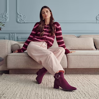Bordeaux & Red Patent
