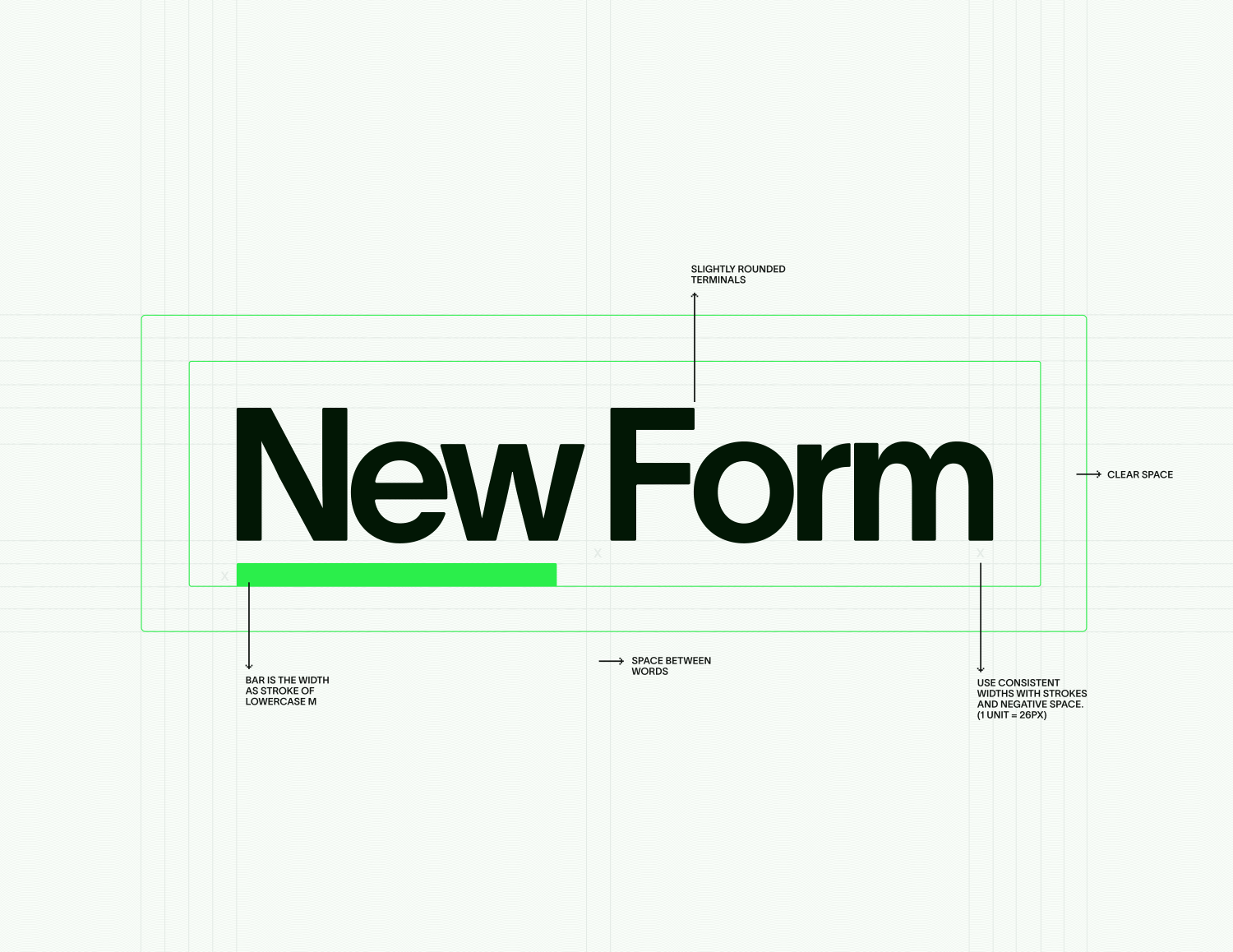 New Form's Logo Construction image
