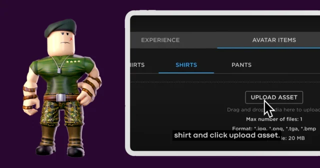 How to Upload a Shirt in Roblox: a Step-by-Step Guide