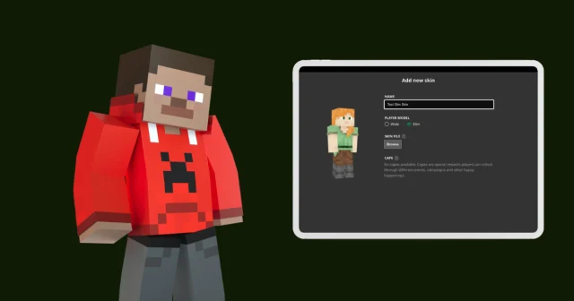 Create Minecraft Skins with Customuse