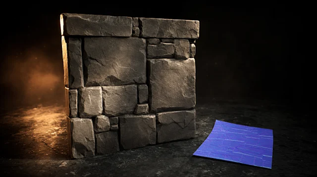 What Is a Normal Map? A Practical Guide for AI 3D Assets