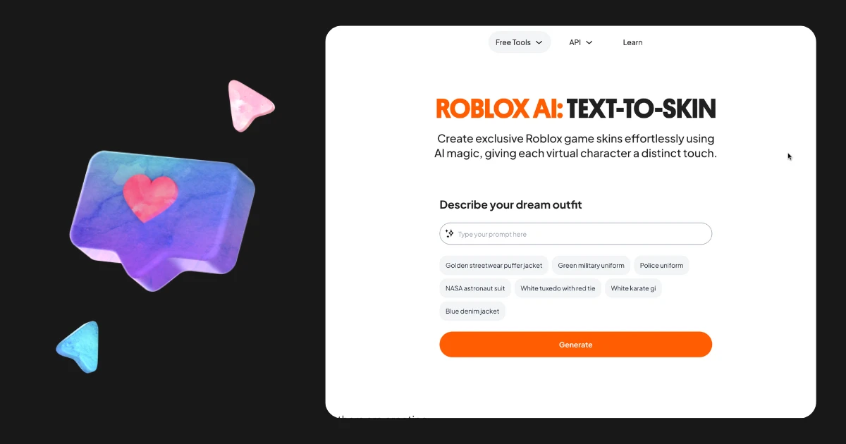 Cover Image for How to Create Roblox Shirts & Pants Using Customuse AI