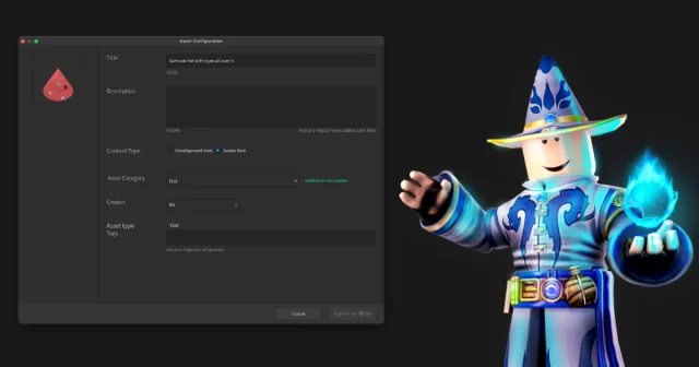 How to upload a Hat or Mask to Roblox: a Step-by-Step Guide