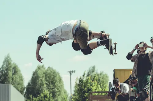 Santa Monica Skateboarding Contest Draws Crowds