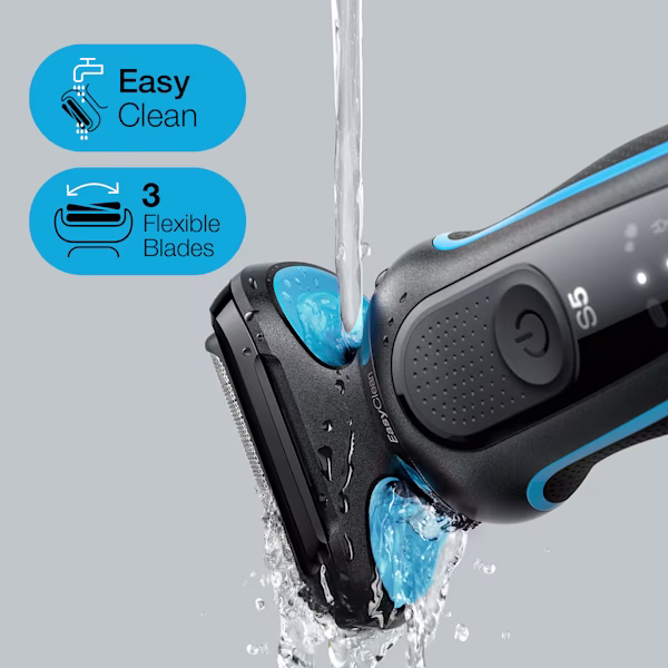 Braun Series 5 Easy Clean & 3 Flexible blades Braun Series 5 Easy Clean & 3 Flexible blades