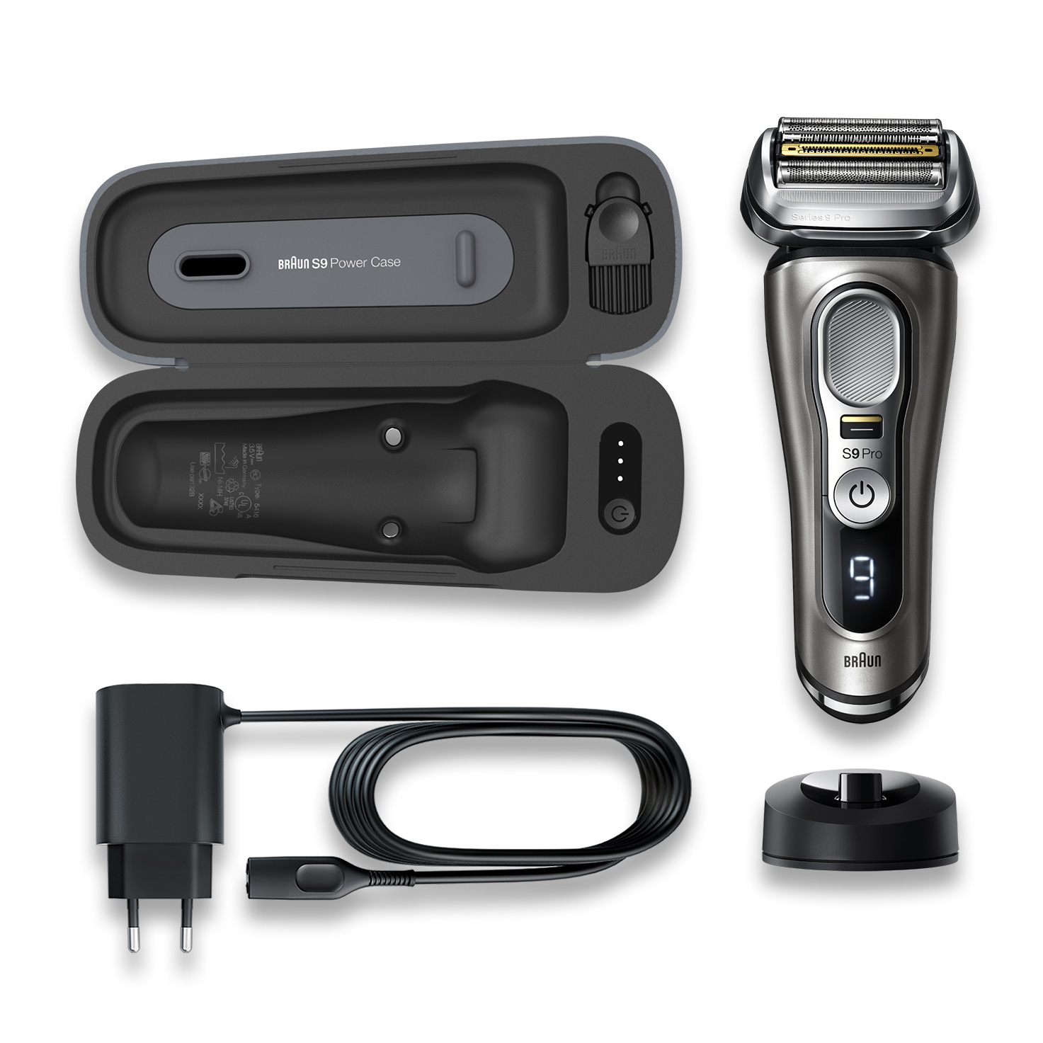 【新品未使用】BRAUN S9 Pro 9435s-V 楽天市場】BRAUN シリーズ9 Pro 電気シェーバー 9435S-V