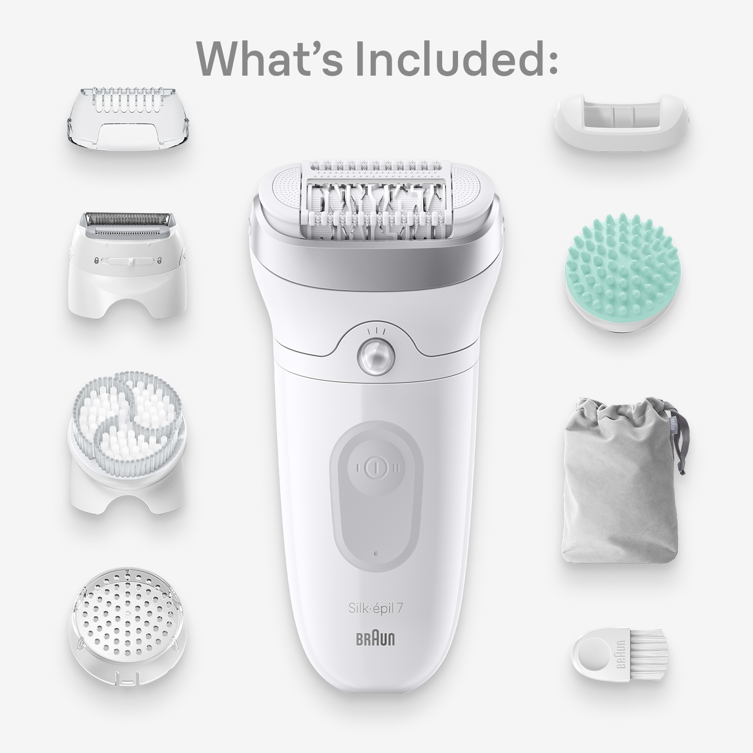 Silk·épil 7 7-081 SkinSpa Epilator | Braun SG