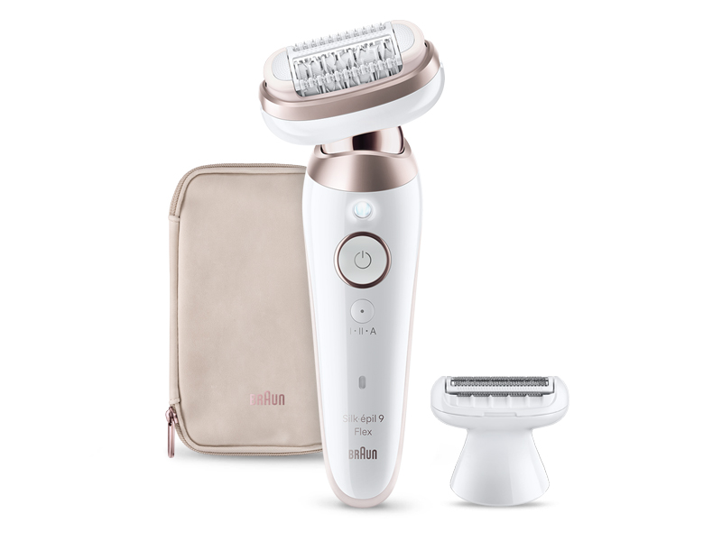 Braun Silk-épil 9 脱毛器 充電器・アタッチメント・収納袋付き Braun Silk-épil 9 脱毛器 充電器・アタッチメント・収納袋付き