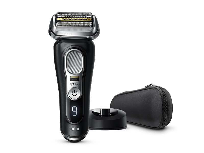 Series 9 Pro 9410s Wet & Dry shaver with charging stand and travel