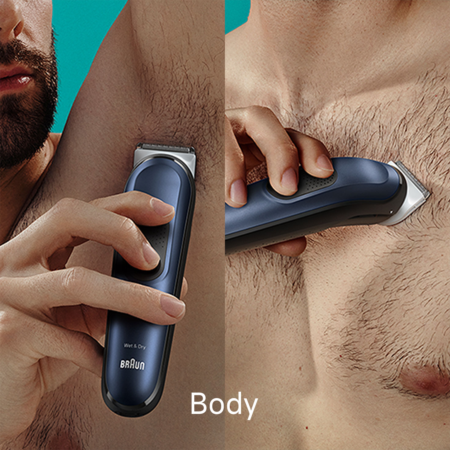 MGK 7410 : Braun's all in one male body grooming kit | Braun SG