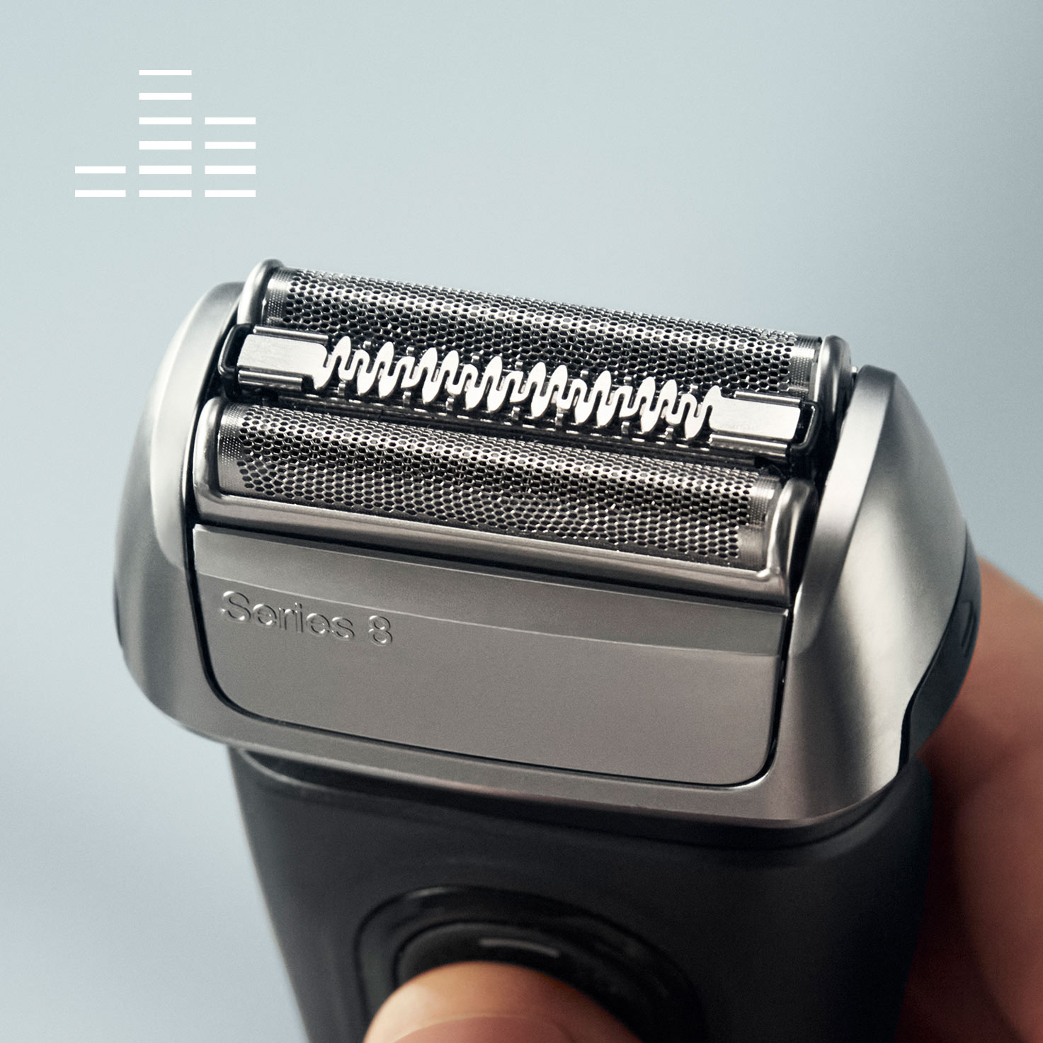 Series 8 8410s Wet & Dry shaver with charging stand and travel 