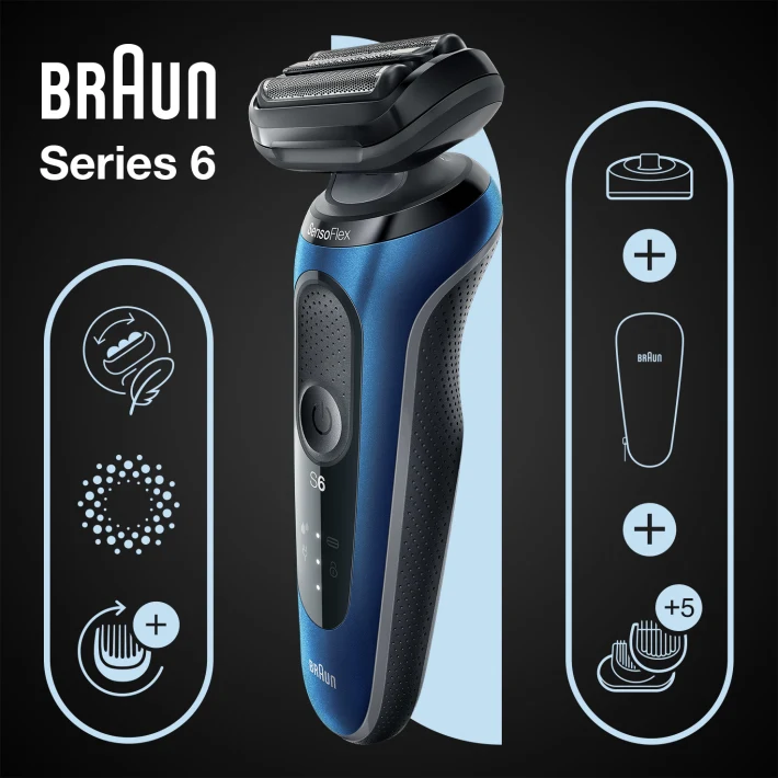 Máquina de Barbear Braun Series 6 61-B4500cs