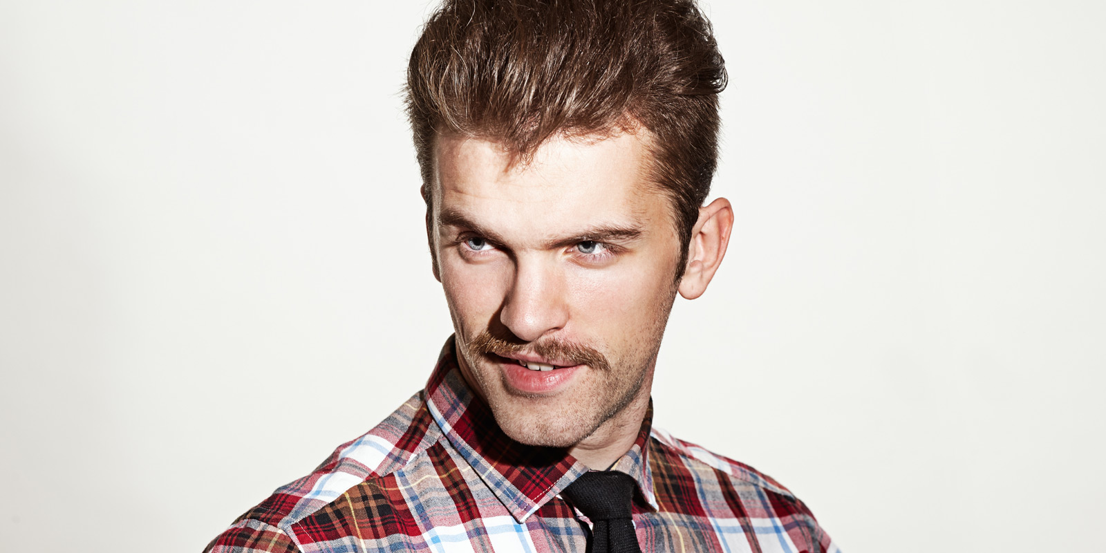 mustache styles with beard