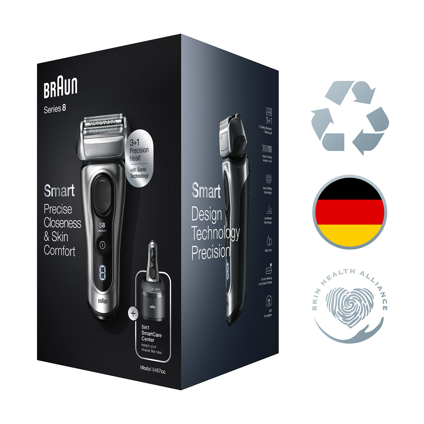 Braun Series 8 battery shaver collection | Braun SG