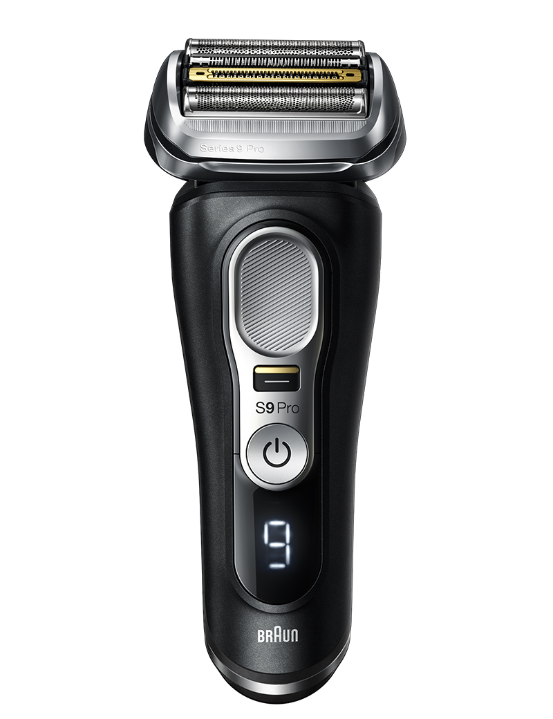 Series 9 Pro s Wet & Dry shaver with charging stand and travel