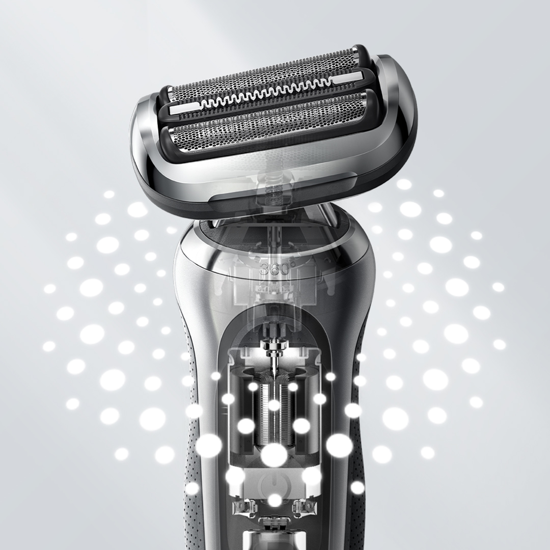 Series 7 71-S7500cc Shaver for Men, Wet & Dry with 360° Flex Head 