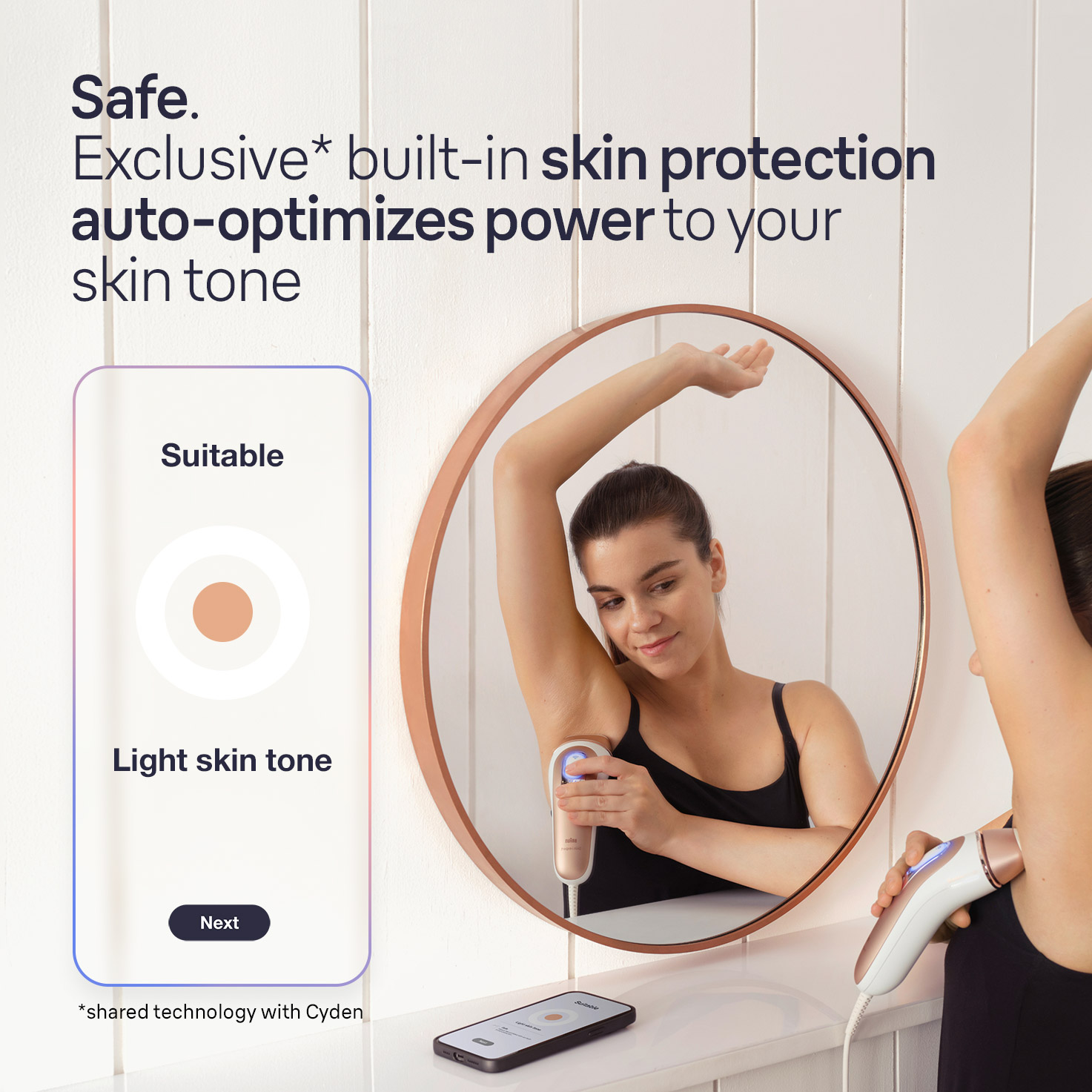 Skin i·expert PL7147 IPL Hair Removal Device | Braun SG