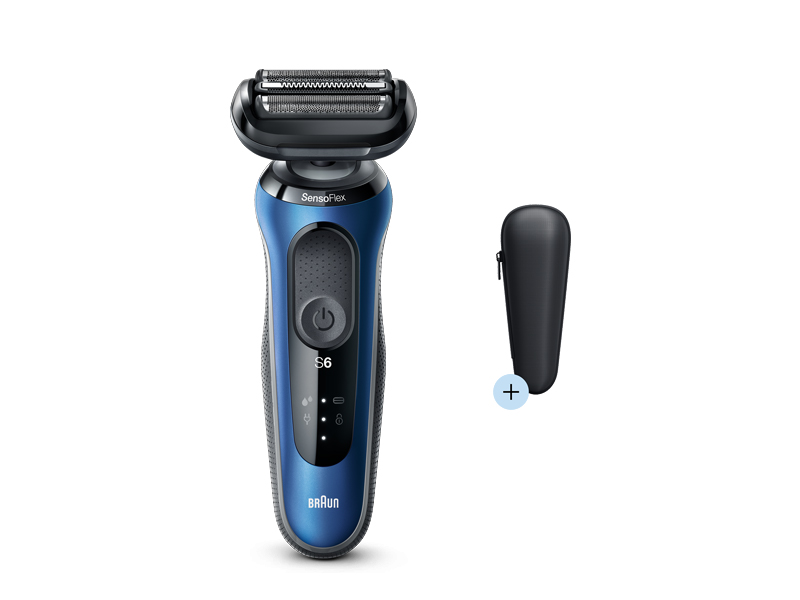 Series 6 61-B7200cc Wet & Dry shaver with SmartCare center and 1