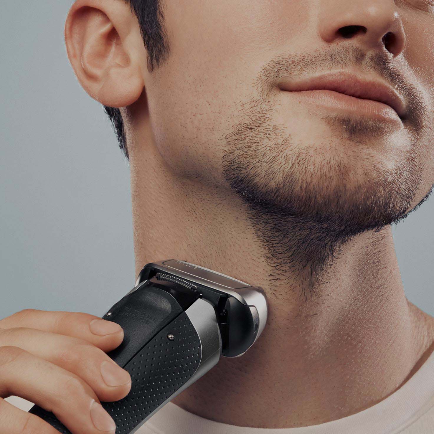 Series 8 8413s Wet & Dry shaver with charging stand and travel case, fjord  grey.
