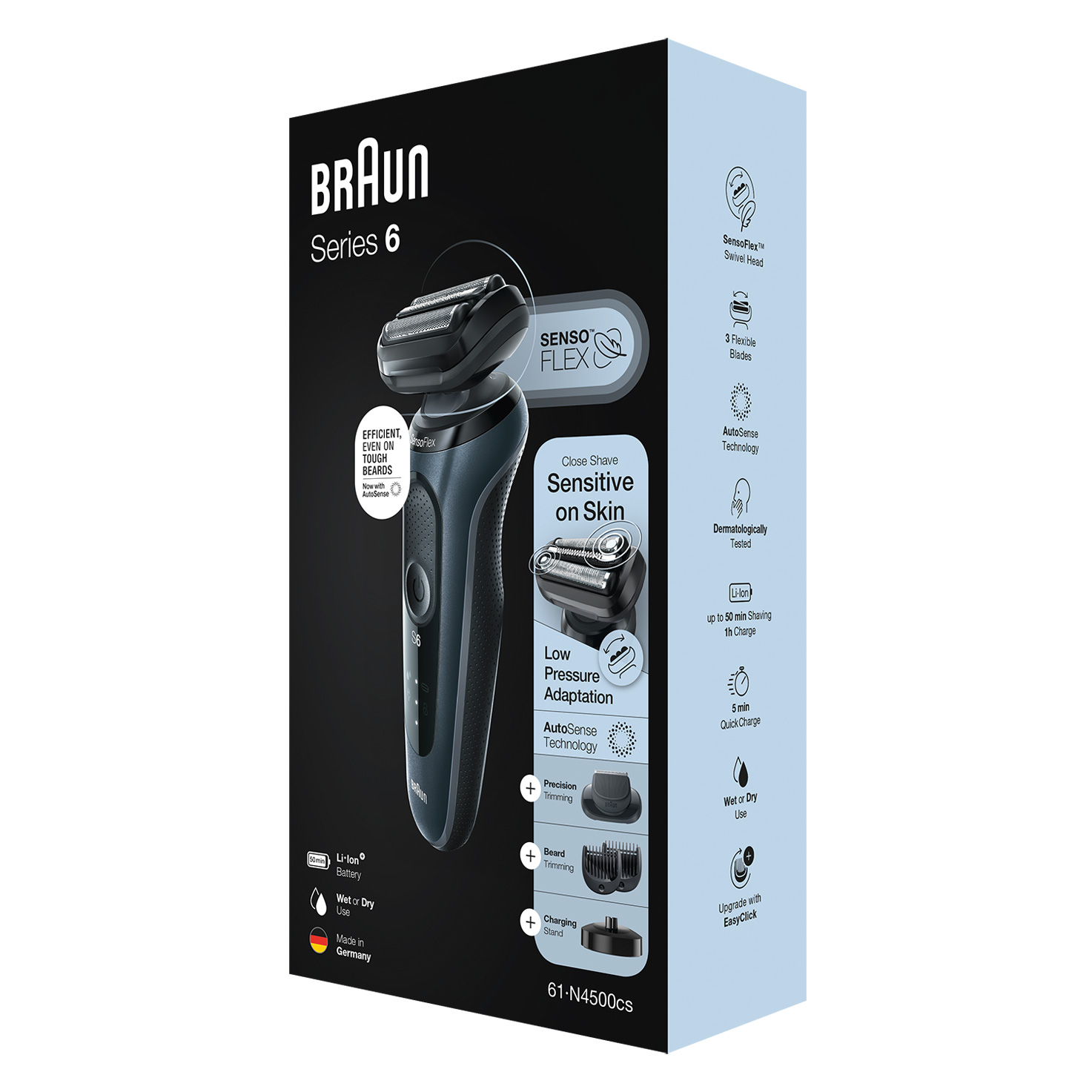 Series 6 Shaver for Men, Wet & Dry for Sensitive Skin | Braun SG