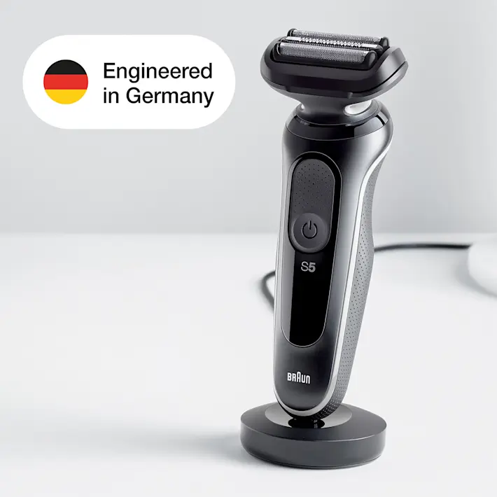 Series 5 51-W1500s Shaver for & | with Dry AutoSense Men, Braun Wet SG