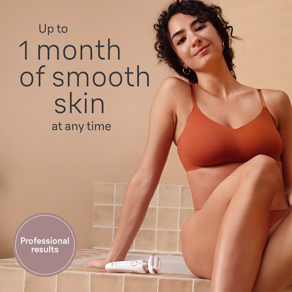 Up to 1 month smooth skin at any time Up to 1 month smooth skin at any time
