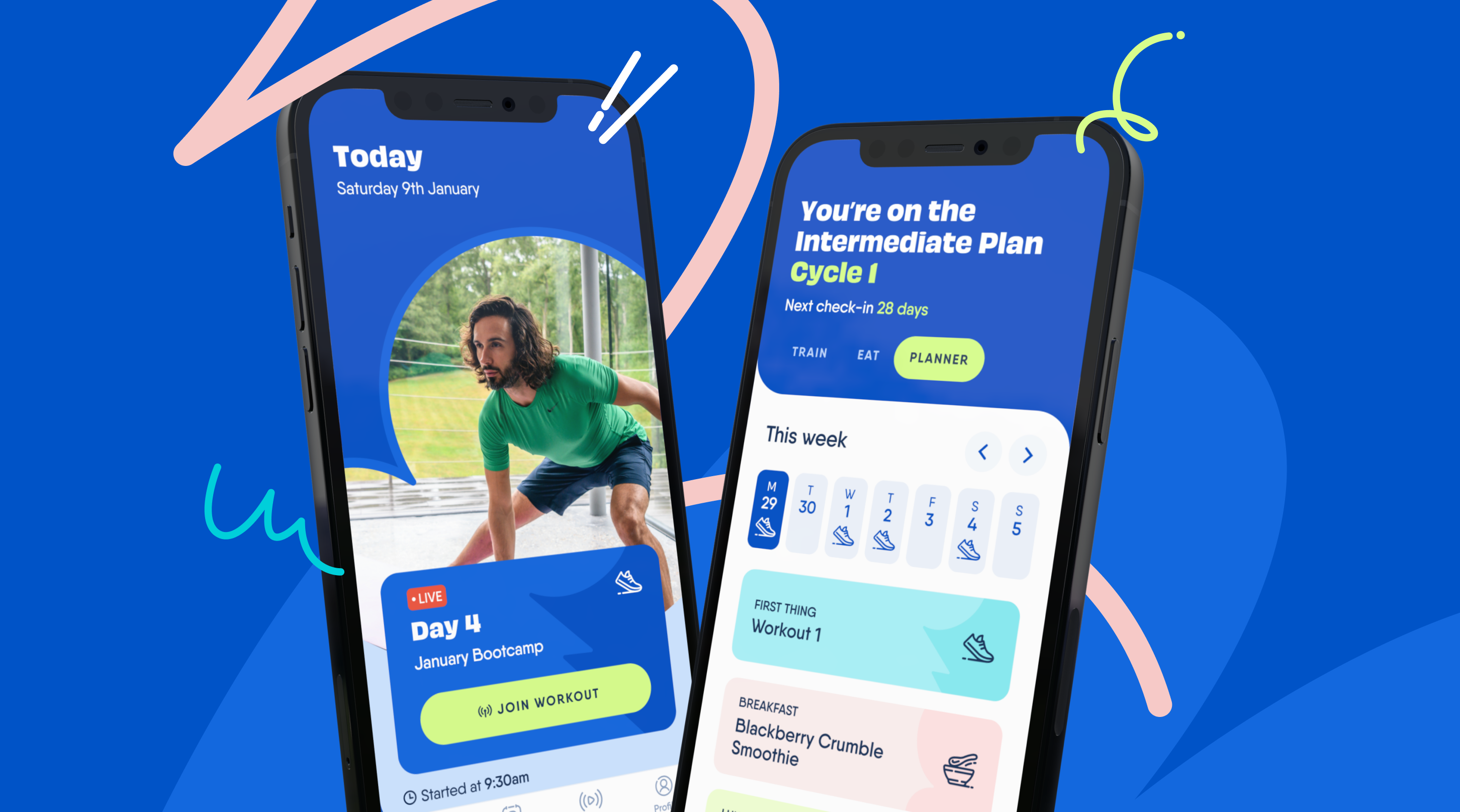ustwo x The Body Coach Hero mobile