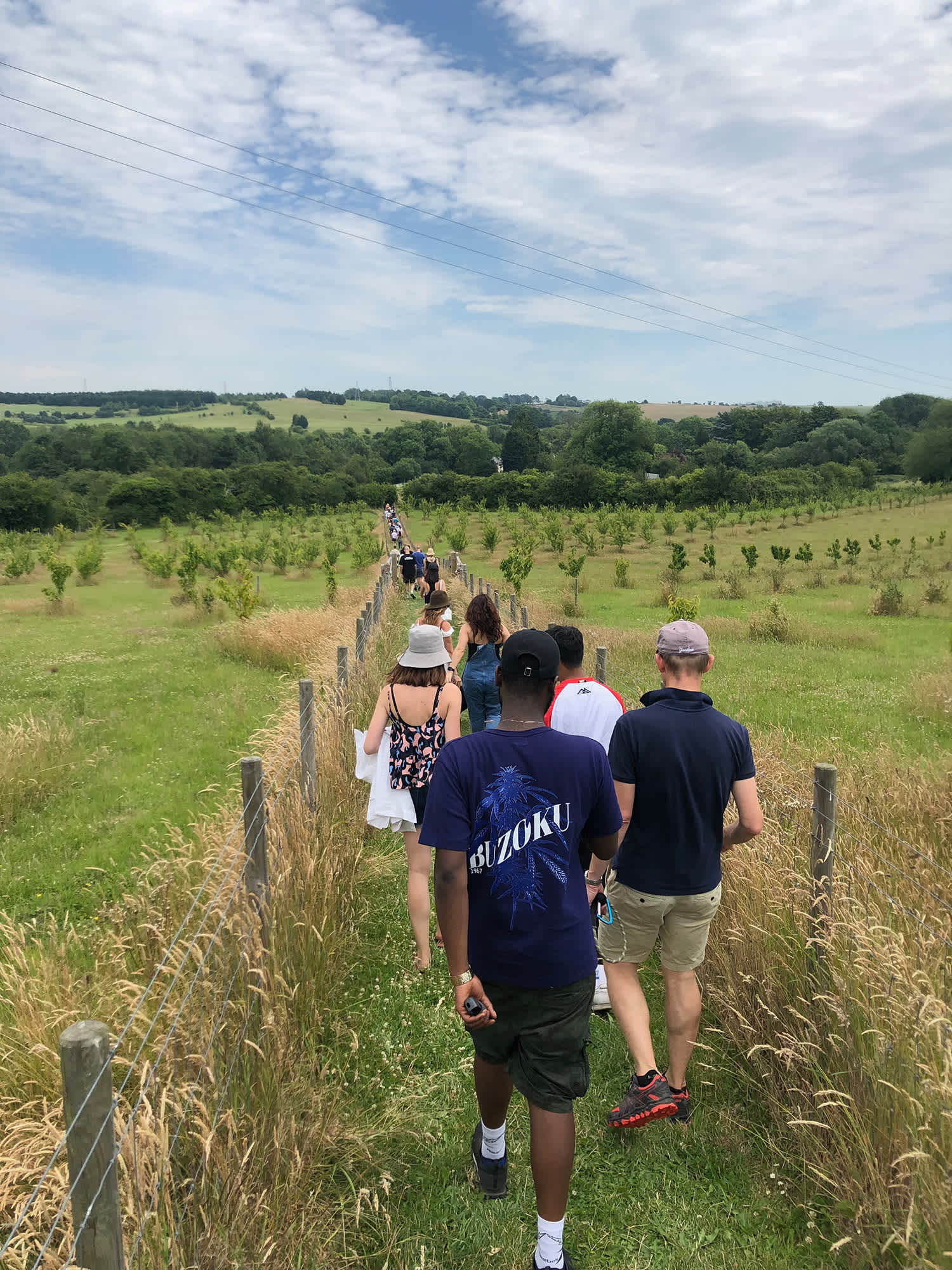 A day out at ustwo, walking in the countryside