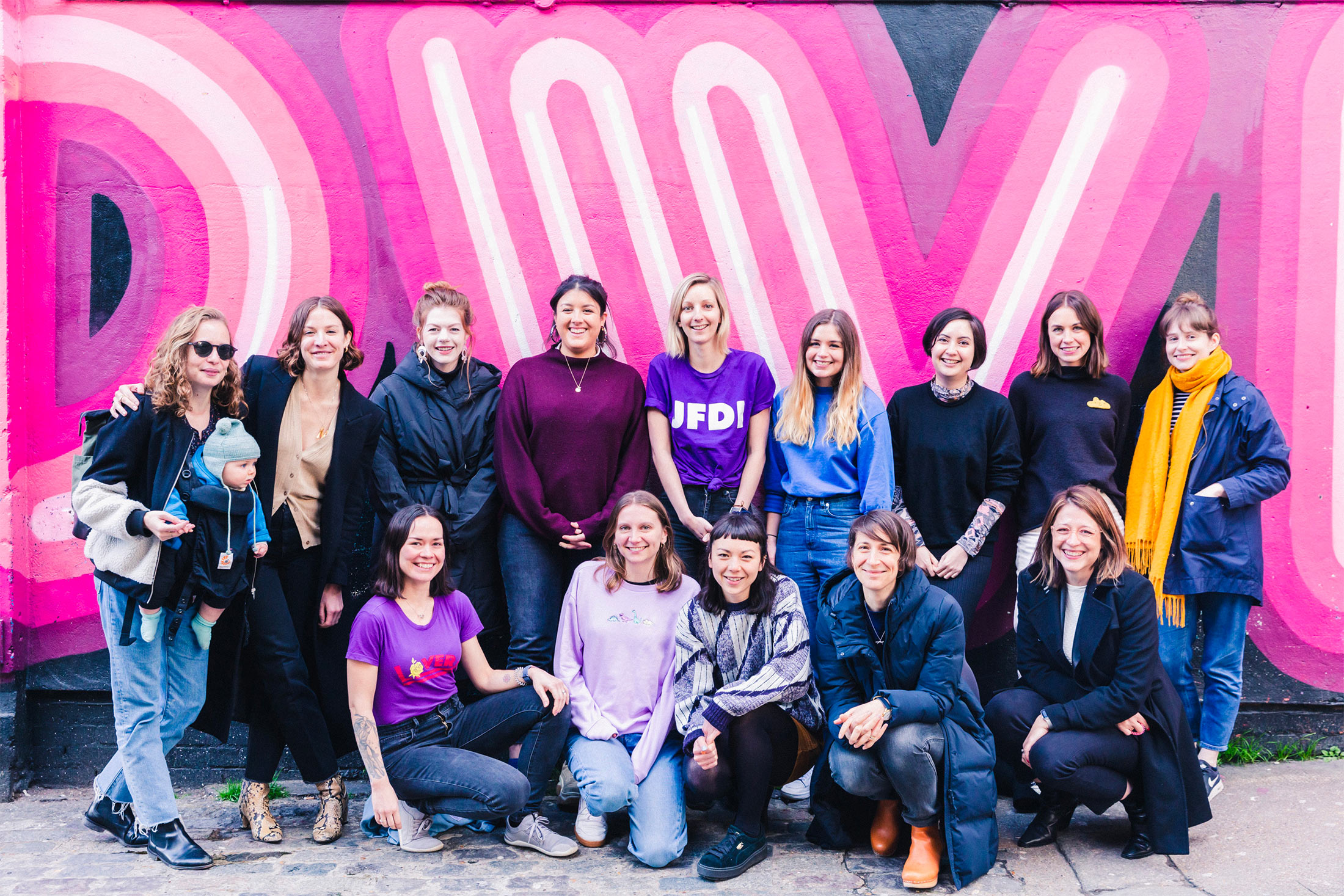 London Women Group Photo