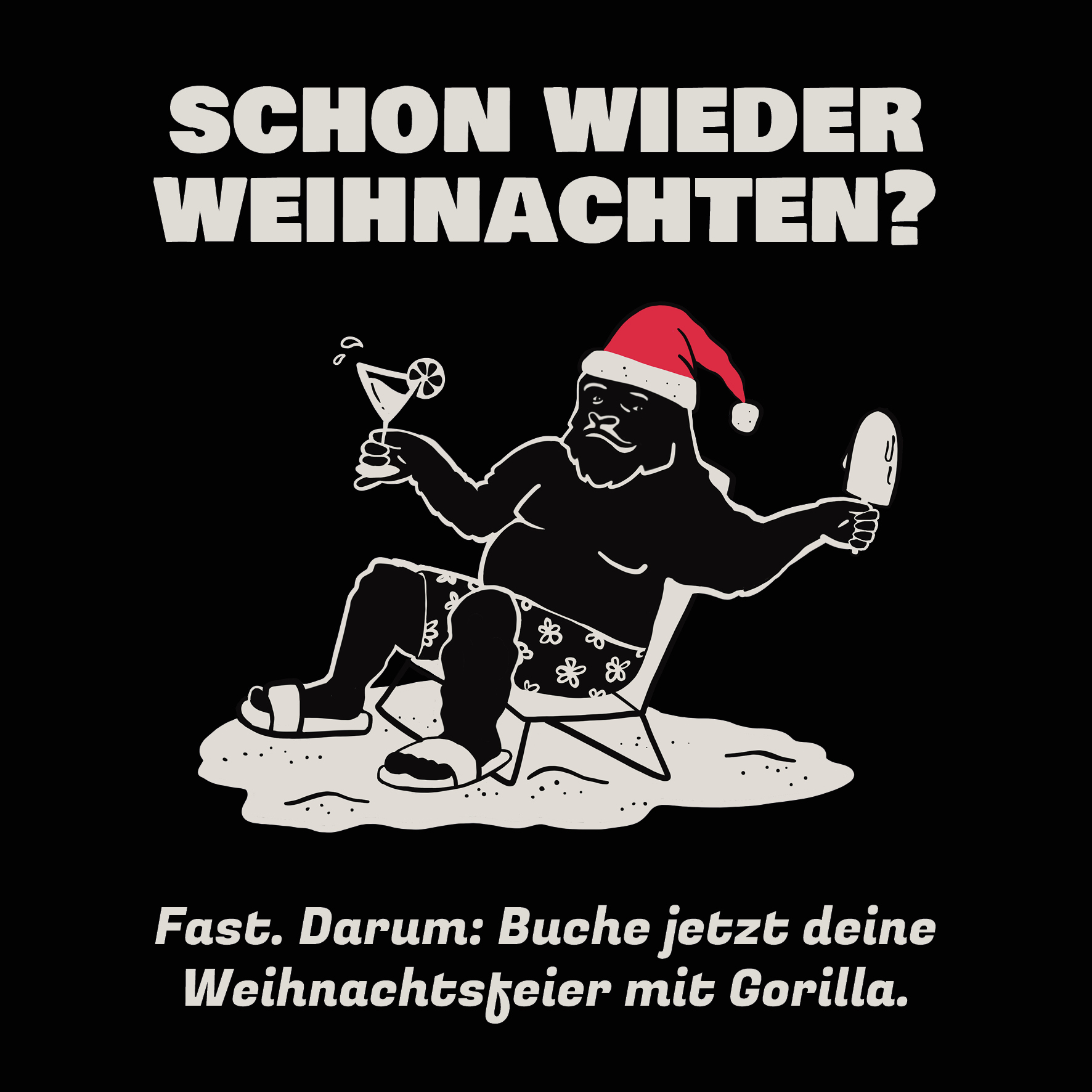 christmas already mit text