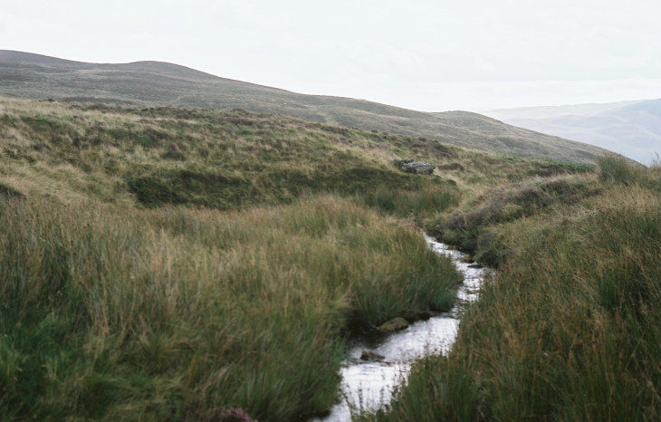 River in Tyn y cornel hydro