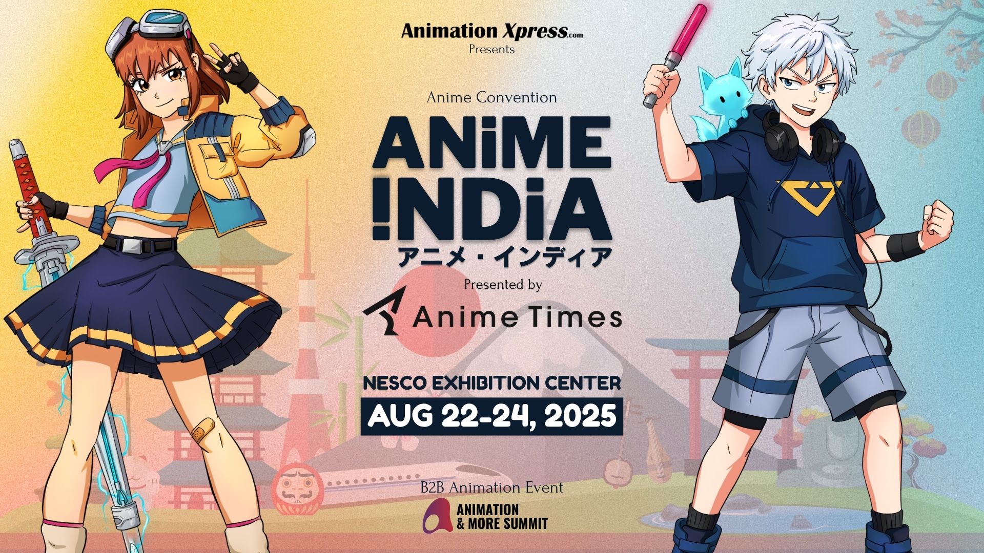 anime india mumbai poster