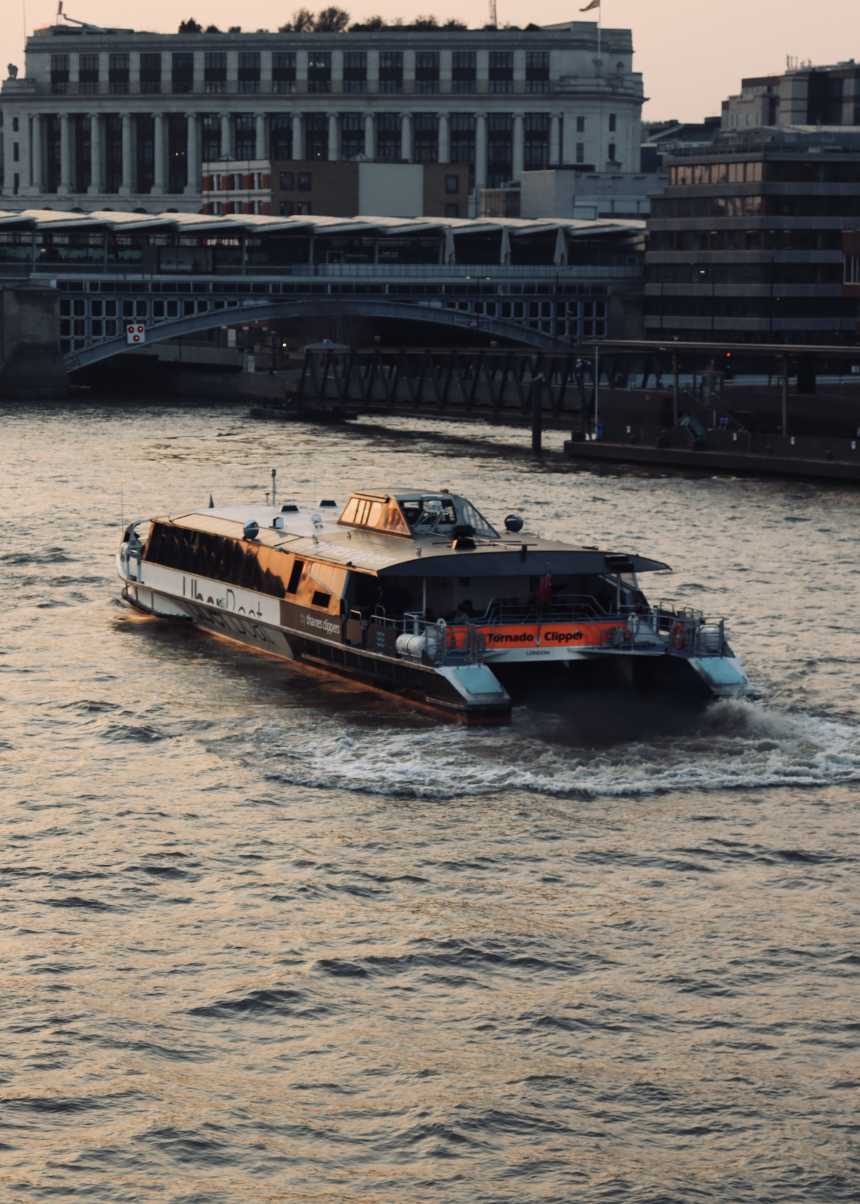 Ferry in london