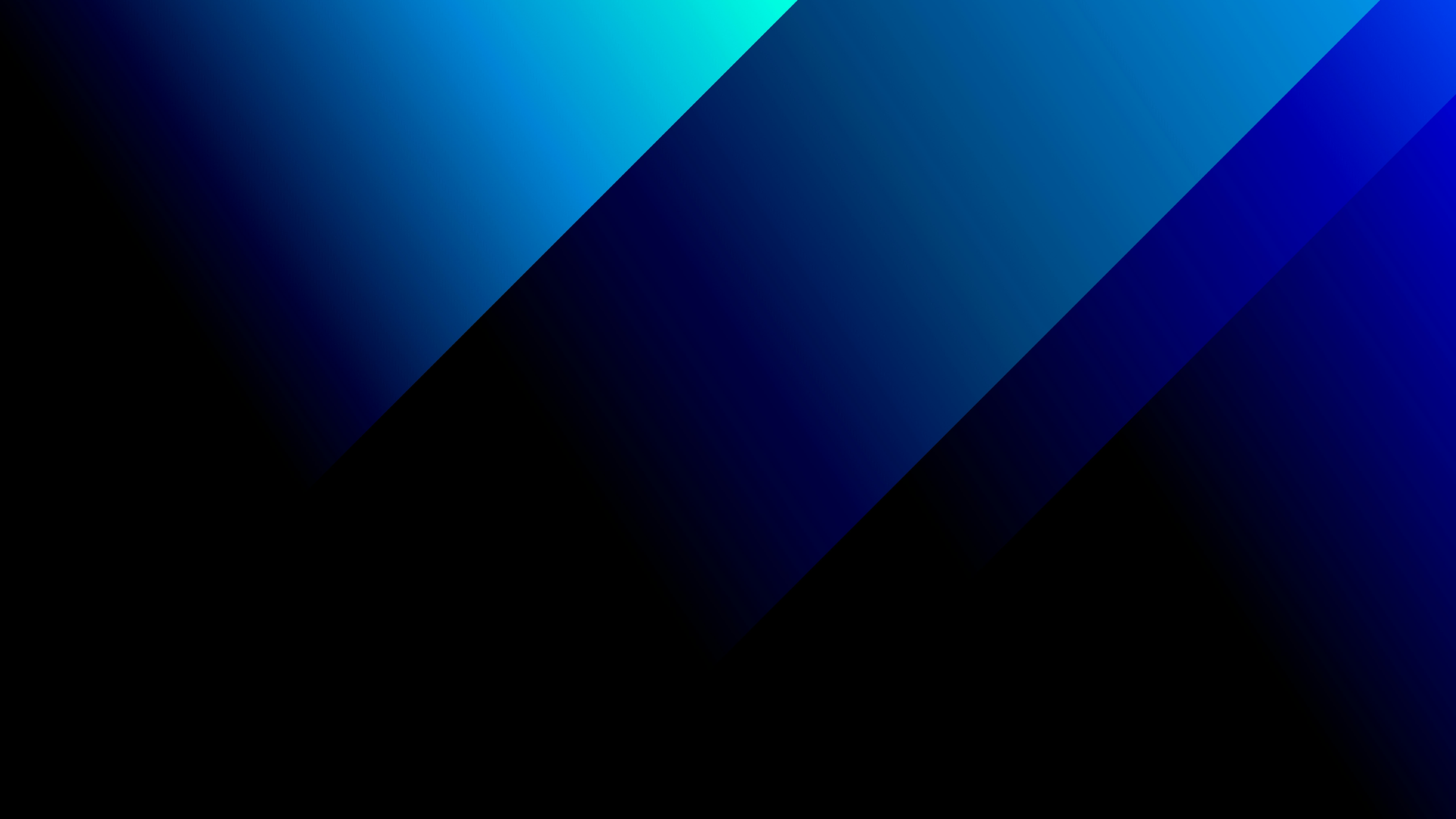 Abstrakte blaue Linien vor dunklem Hintergrund