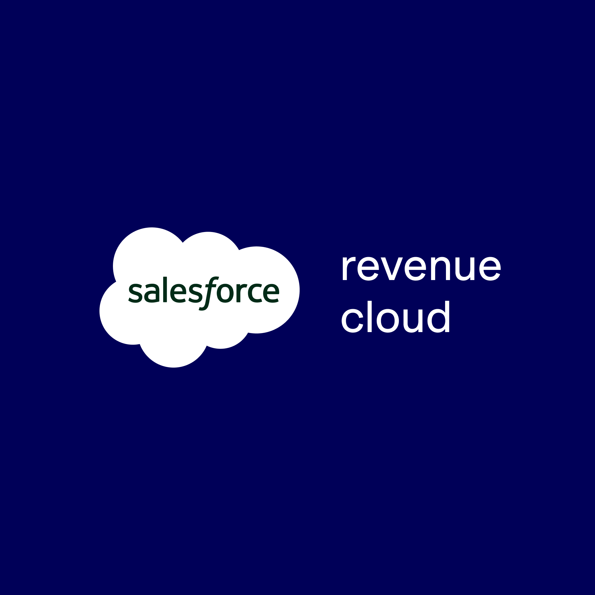 Salesforce Logo Revenue Cloud 