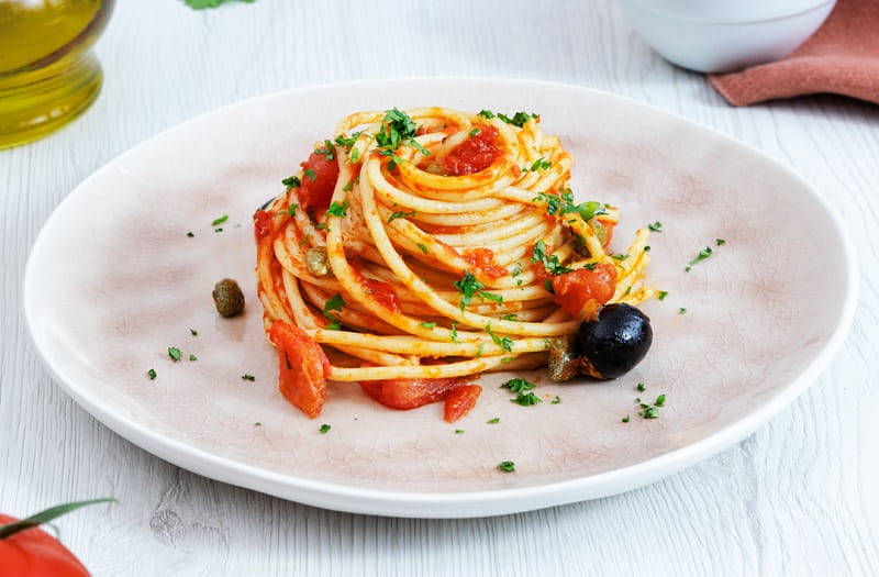 Barilla Spaghetti with Puttanesca Sauce | Barilla | Barilla