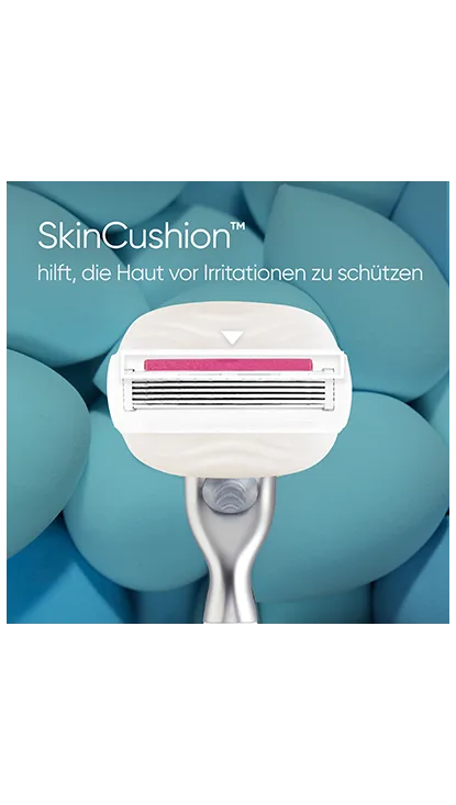 SkinCushion hilft, die Haut vor Irritationen zu schültzen