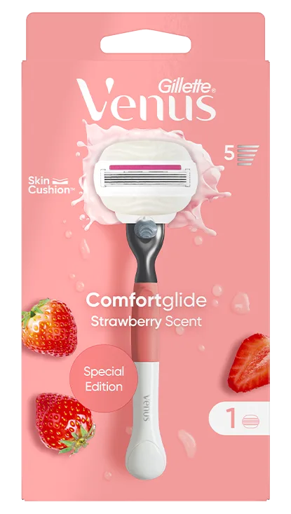 V Edition Strawberry Rasierer Paket