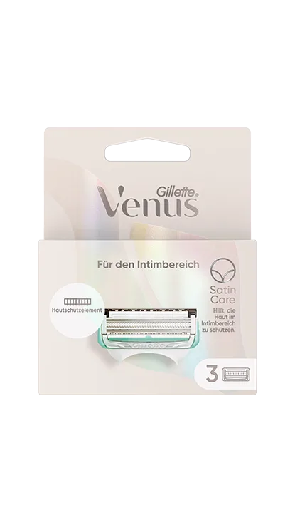 Satin Care Rasierer Für Den Intimbereich Rasierklingen für den Intimbereich | Venus DE